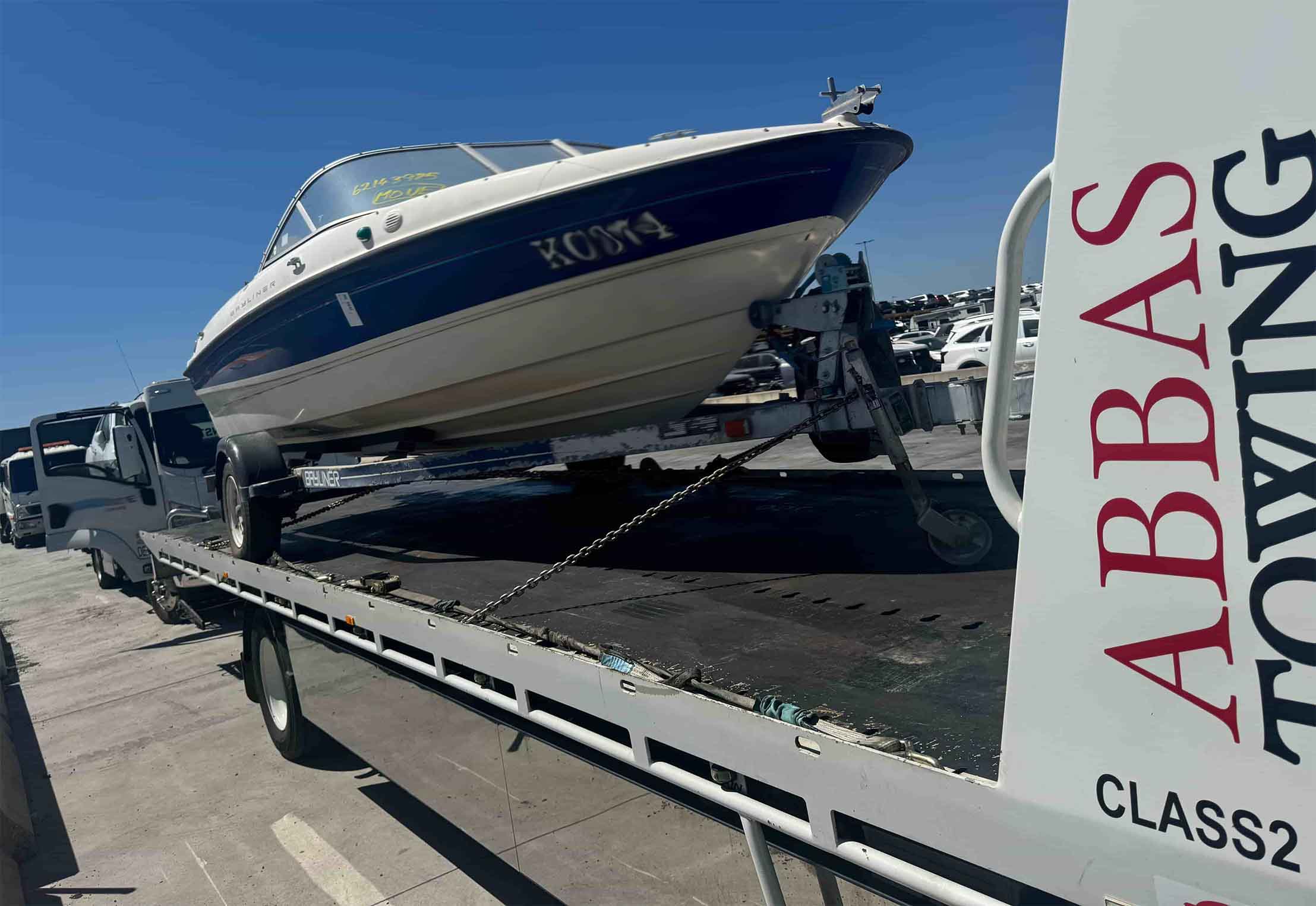boat towing with abbas towing